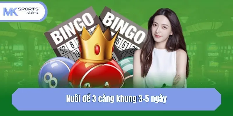 Nuôi đề 3 càng khung 3-5 ngày